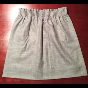 Adorable J.crew high-waisted, wool blend skirt.
